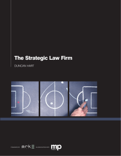 The Strategic Law Firm