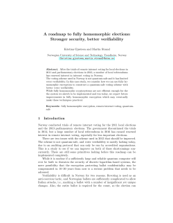 A roadmap to fully homomorphic elections: Stronger security, better