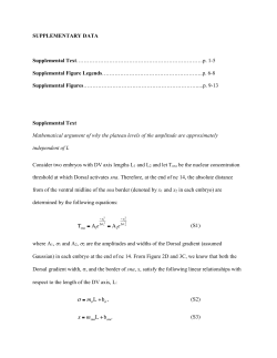 SUPPLEMENTARY DATA Supplemental Text