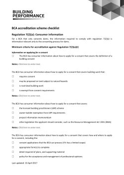 Checklist: Regulation 7(2)(a) * Consumer information