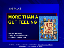 Behavior Interviews: More than a Gut feeling