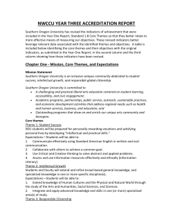 Accreditation Indicators - Inside SOU