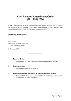 aircraft endorsements &mdash; aeroplanes