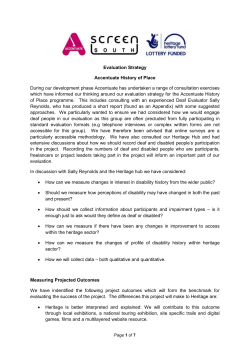 Evaluation Strategy WORD DOC