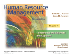 Human Resource Management 11e.