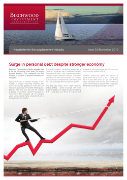 Surge in personal debt despite stronger economy