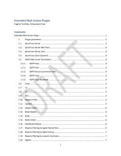 Extended Mail Action Plugin