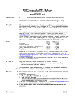 2005 LONG COURSE LAST CHANCE INVITATIONAL