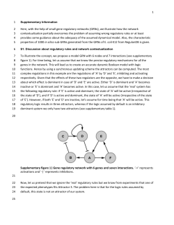 Generalization of transcription factor cross