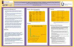 The role of oral hypoglycemic agents in management of type 1