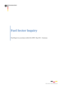 Fuel Sector Inquiry