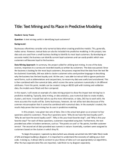 Text Mining
