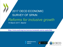 2017 Economic Survey of Spain