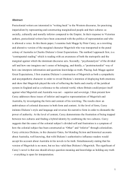 How and why does Peter Carey rewrite the history of Magwitch in