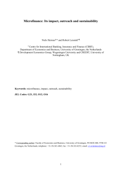 Proposal for a symposium on the effectiveness of