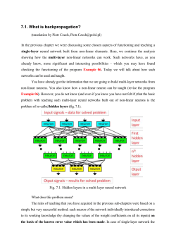 7.1. What is backpropagation?