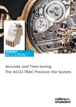 Accurate and Time-Saving. The ACCU