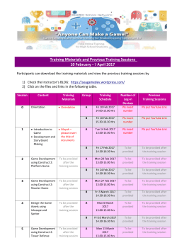 (Web) _To view training sessions (Game )_14Feb