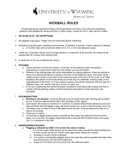 KICKBALL RULES