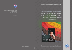 Strategies for the deployment of NGN in abroadband