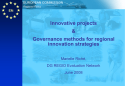 Policy Evaluation - European Commission