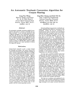 An Automatic Treebank Conversion Algorithm for Corpus Sharing