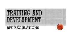 RFU Regulations - Bristol Referees Society