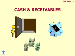 Cash (Debit) Accounts Receivable