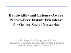 P2P OSNs