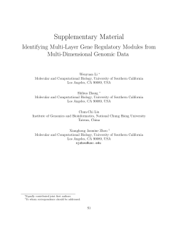 Supplementary Material - Zhou Lab - University of Southern California