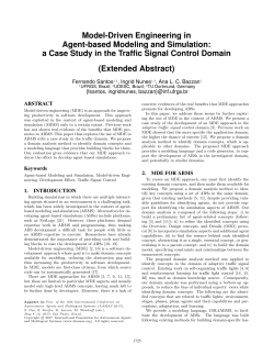 Model-Driven Engineering in Agent-based Modeling