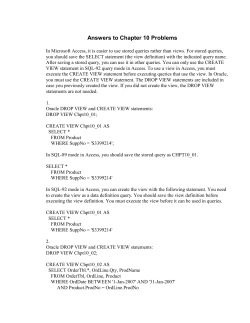 Answers to Chapter 10 Problems