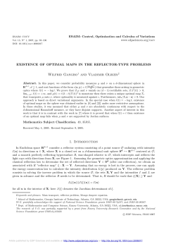 Existence of optimal maps in the reflector
