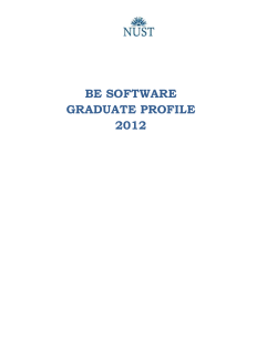 be software graduate profile 2012