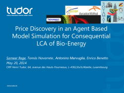 Price Discovery in an Agent Based Model Simulation for