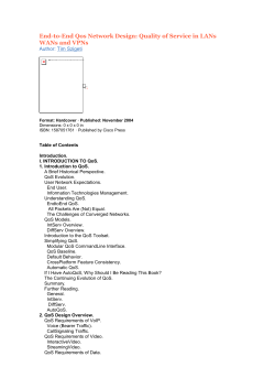 chapters.indigo.ca > Item >End-to-End Qos Network Design: Quality