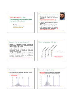 Head/Tail Breaks: A New Classification Scheme for Data with a