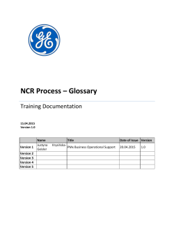 NCR - GE Power