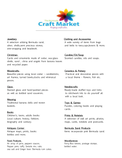 Elderhostel - Bermuda Craft Market