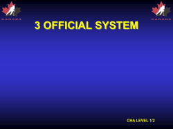 Three Official System