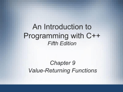Chapter 9 - Personal Web Pages
