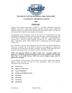 franklin little league (aaa)