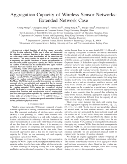 Aggregation Capacity of Wireless Sensor Networks: Extended