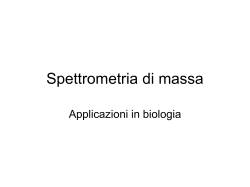 Spettrometria di massa