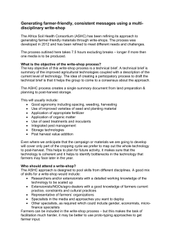 Generating farmer-friendly consistent messages using a multi