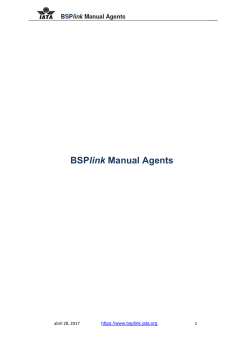 BSPlink Manual Agents