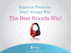 Superior Products Don`t Always Win