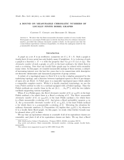 A bound on measurable chromatic numbers of locally finite Borel