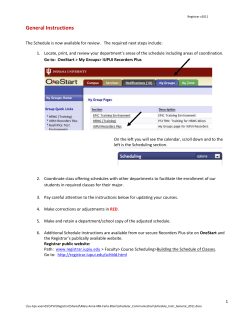 General Instructions