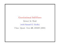 Gravitational Self